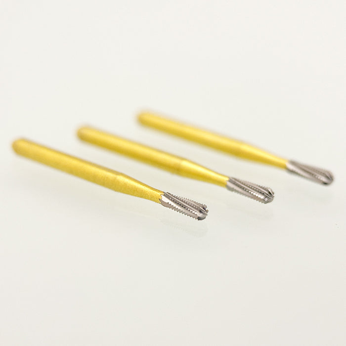 Lab Metal Finishing Carbide Bur FG SLE-3 10/pk