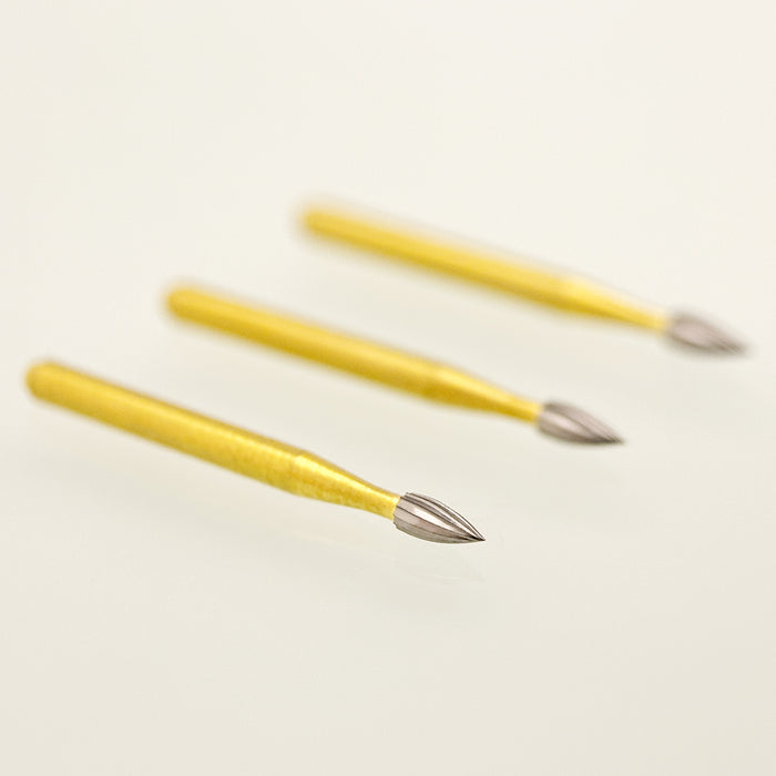 Dental Carbide Burs Trimming & Finishing Flame FG 7104