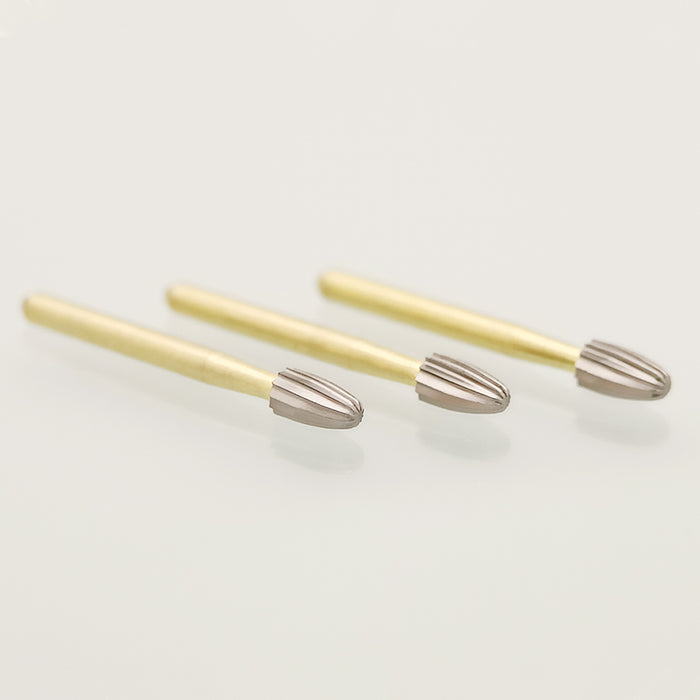 Dental Carbide Burs Trimming & Finishing Egg FG 7408