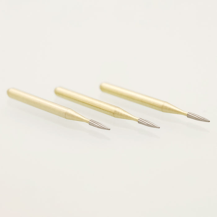 Dental Carbide Burs Trimming & Finishing Bullet FG 7801