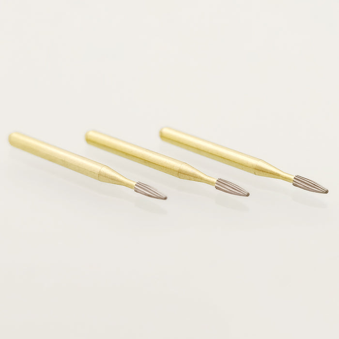 Dental Carbide Burs Trimming & Finishing Bullet FG 7802