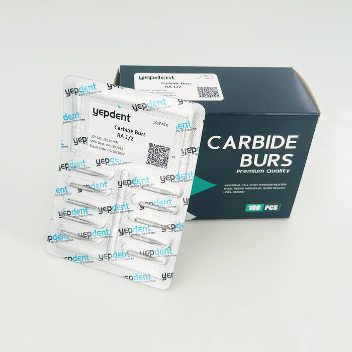 Dental Carbide Burs Round RA 1/2