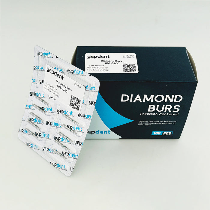 Dental Diamond Bur FG Round 801-010