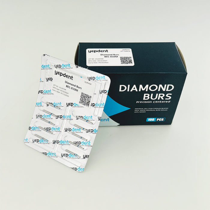 Dental Diamond Bur FG Round 801-010