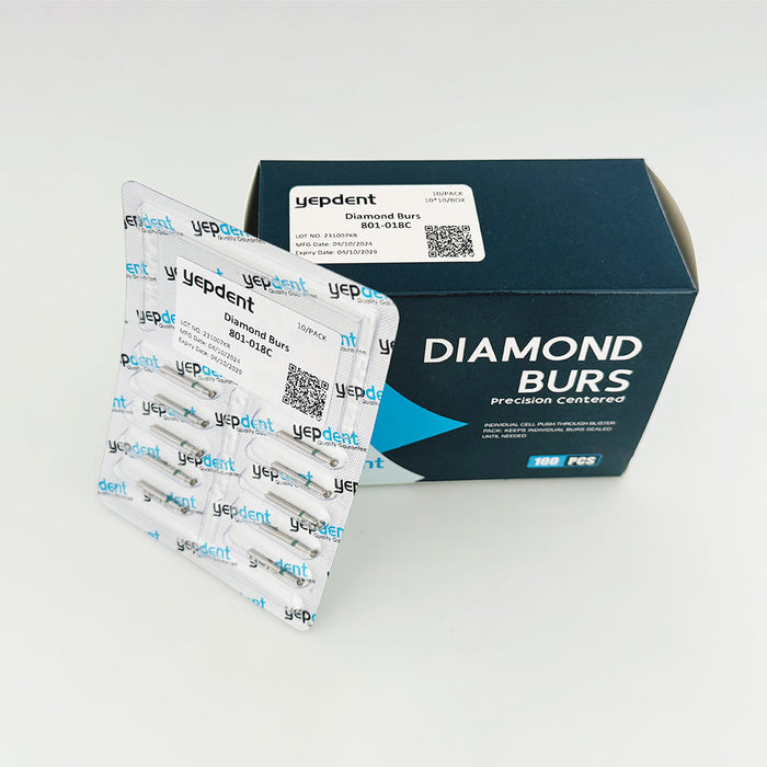 Dental Diamond Bur FG Round 801-018