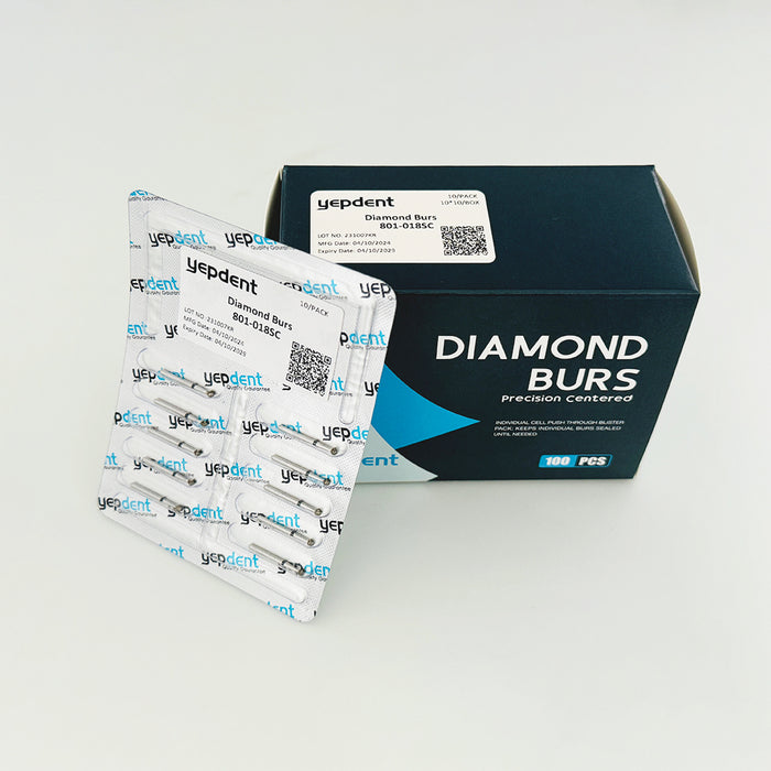 Dental Diamond Bur FG Round 801-018