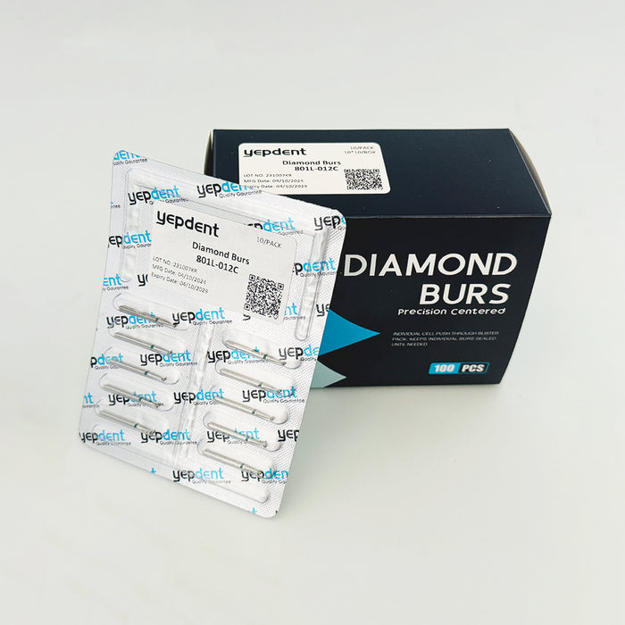 Dental Diamond Bur FG Round 801L-012