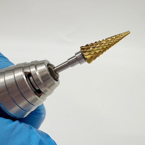 Laboratory Carbide Bur HP, 82T,Coarse Cut,Gold 1pc/pack