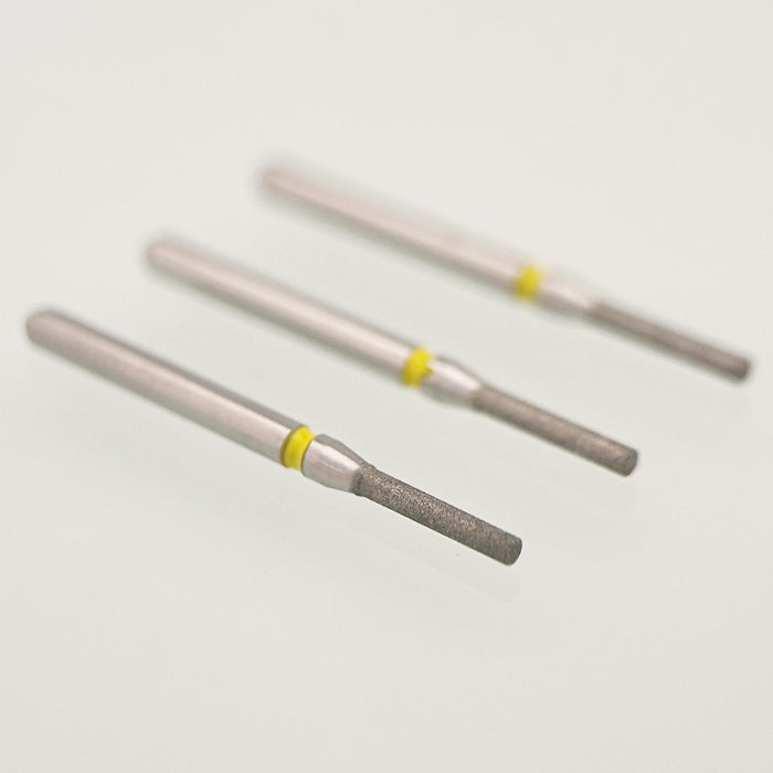 thumbnail image 2 of QUALITÉ Dental Diamond Burs – 836/014F, Flat End Cylinder, Fine Grit (5-Pack) 2 of 5