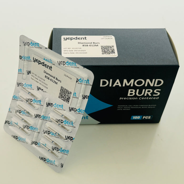 Dental Diamond Bur FG Needle 858-012