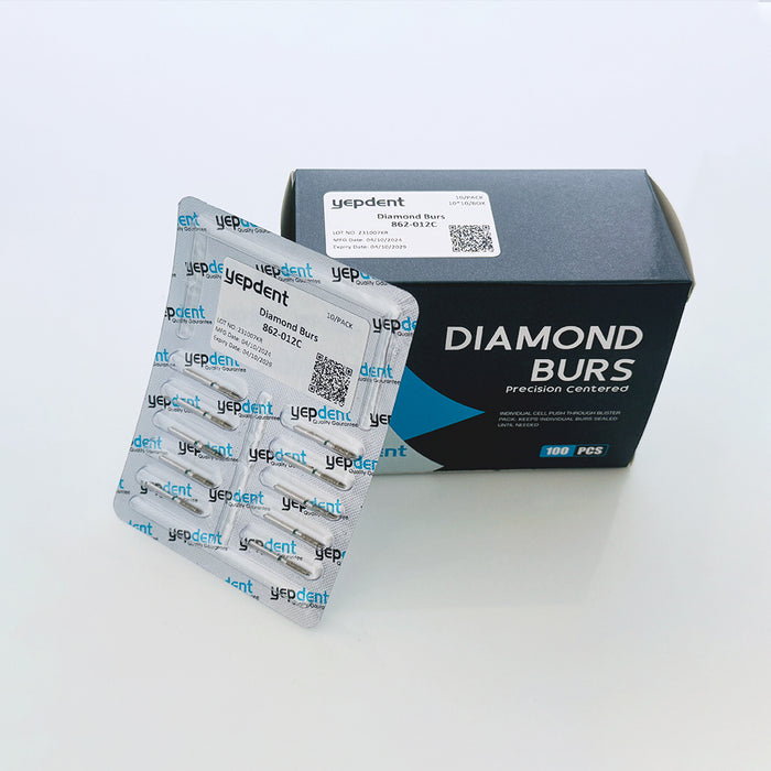 Dental Diamond Bur FG Flame 862-012