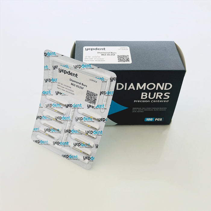 Dental Diamond Bur FG Flame 862-012