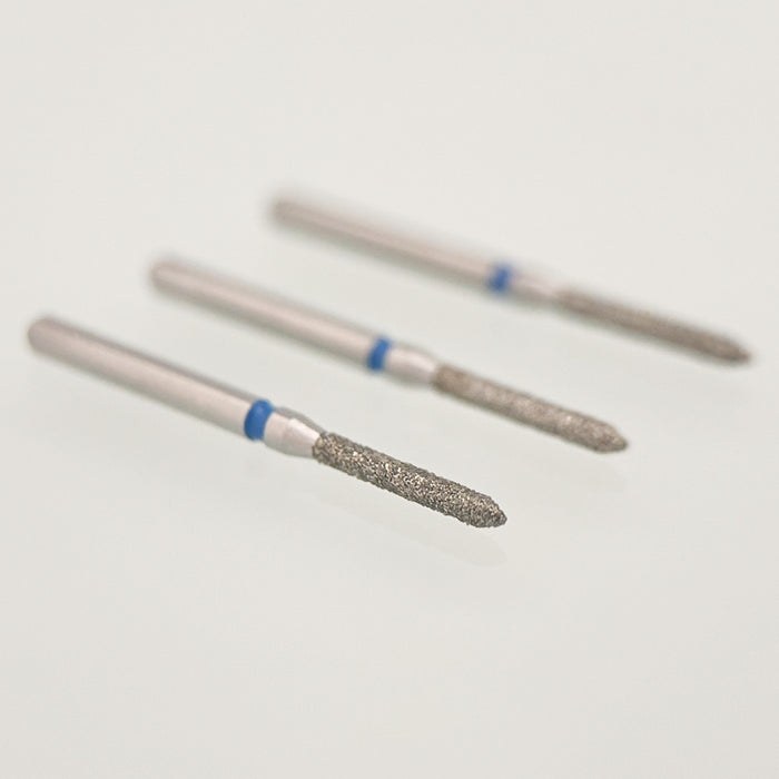10-Pack Beveled Cylinder Diamond Burs - FG 886-014C Coarse 10-Pack Beveled Cylinder Diamond Burs - FG 886-014C Coarse