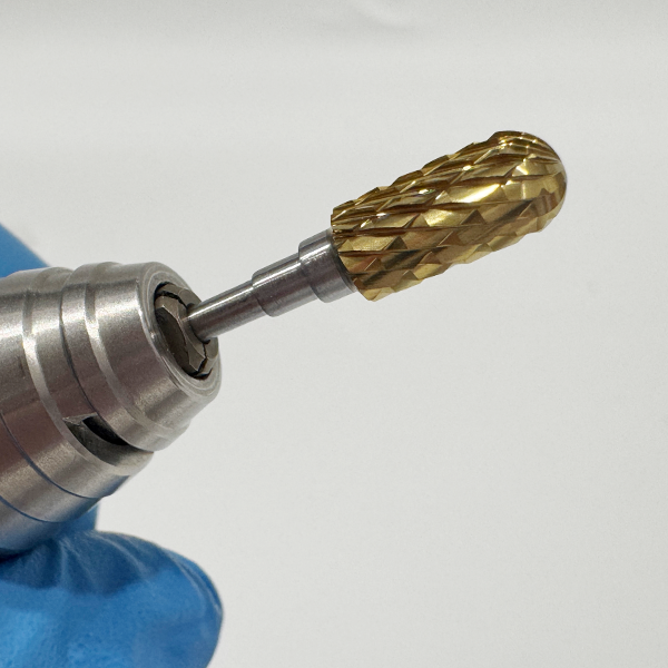 Laboratory Carbide Bur HP, 88A,Coarse Cut,Gold 1pc/pack