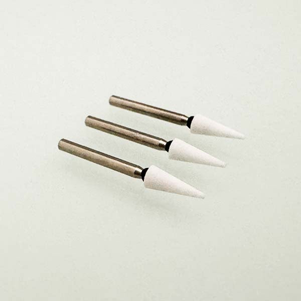 Dura-White Style FG Mounted Stone Cone CN1WH White 12/pk