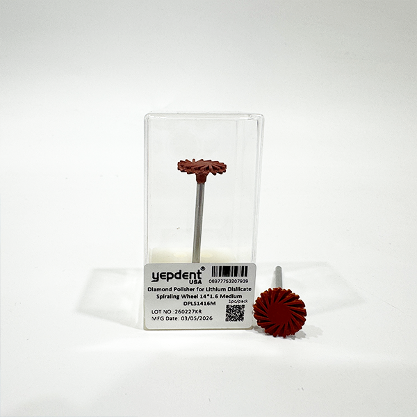 Diamond Polishers for all Lithium Disilicate (E.max) DPLS1416M；1pc/pack