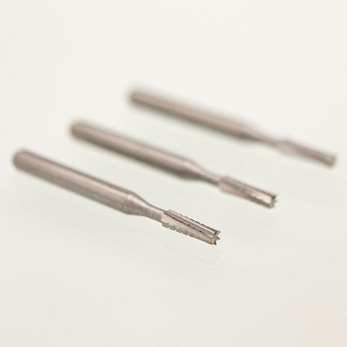 Dental Carbide Burs Straight Flat End Cross-Cut FGSS 558