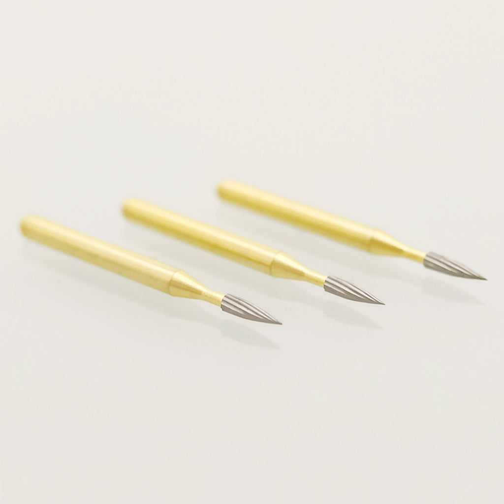 Dental Carbide Burs Trimming & Finishing Neddle FG 7902 — yepdent