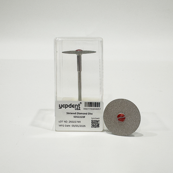 Sintered Diamond Discs(for cutting & seperating metal,alloys,porcelain and all ceramics);SDS2220F;1pc/pack