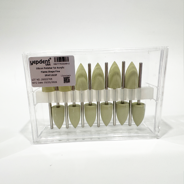 Silicone Polisher Coarse SPAF1020F;12pcs/pack